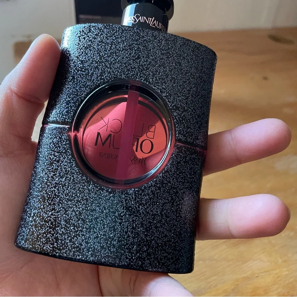 NIB Discontinued YSL Yves Saint Laurent BLACK OPIUM EAU DE PARFUM NEON 2.5 fl oz - Picture 7 of 12